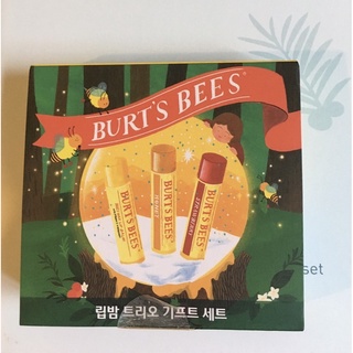 ลิปมัน BURT’S BEES LIP BALM GIFT SET 3 ชิ้น                      ของแท้ จากเกาหลี  ซื้อทั้งเซ็ท หรือ แบ่งขาย