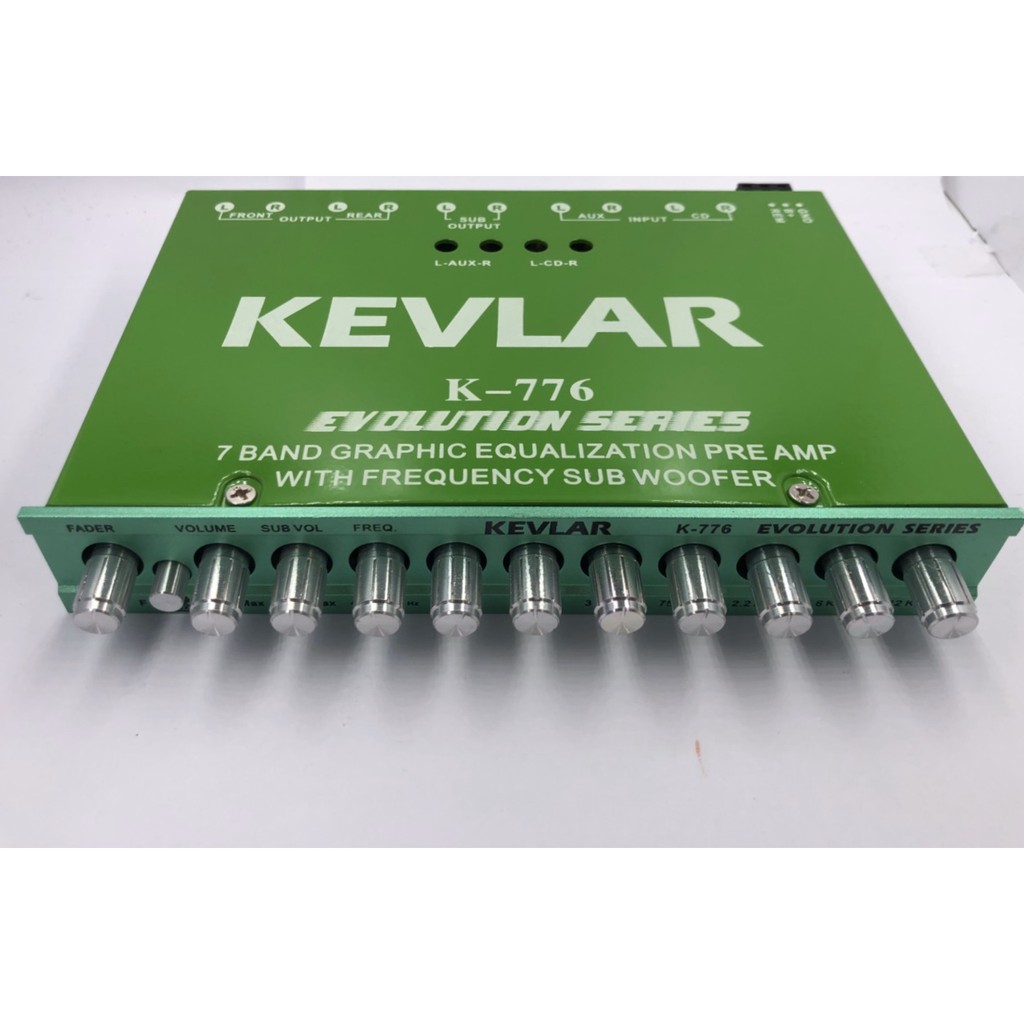 ปรีแอมป์ติดรถยนต์ KEVLAR K-776