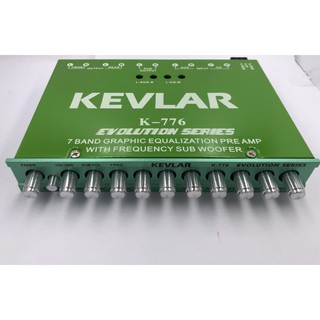 ปรีแอมป์ติดรถยนต์ KEVLAR K-776