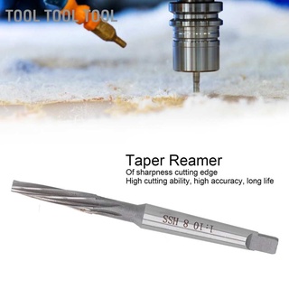 เครื่องมือเกลียว Reamer 1:10 Hss Taper Shank เครื่องมือสําหรับการอ่านแม่พิมพ์