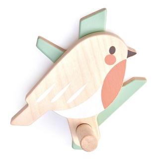 ตะขอแขวนเสื้อพี่นก ดีไซส์สุดน่ารักนำเข้าแบรนด์ Tender Leaf Toys รุ่น Forest Coat Hook