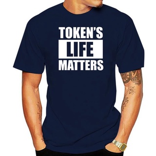 เสื้อยืดผ้าฝ้ายพิมพ์ลาย เสื้อยืดลําลอง แขนสั้น พิมพ์ลาย TOKENS LIFE MATTERS แฟชั่นสําหรับผู้ชาย ผู้หญิง 100%