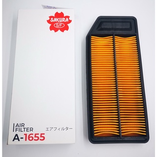 กรองอากาศ/ไส้กรองอากาศ Air Filter HONDA ACCORD G7 (แอคคอร์ด ปลาวาฬ)2.0/2.4 ปี2003-2008 SAKURA