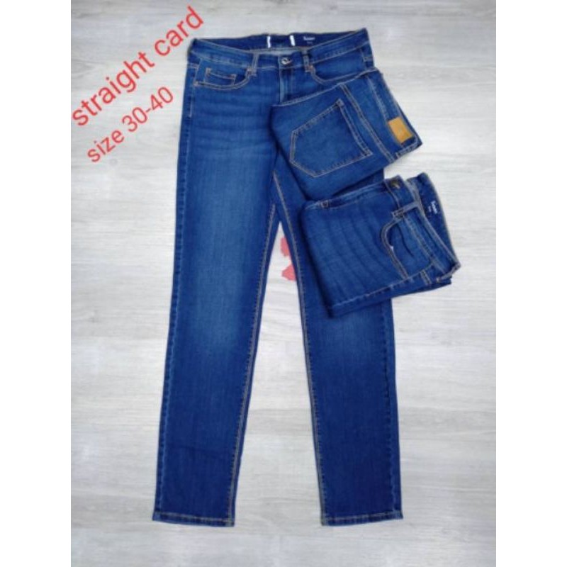 กางเกงยีนส์ Ladis street cut Seluar street cut .