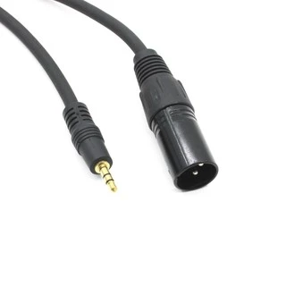 【1.5M/3M/5M/10M】3 . 5 มม . To Xlr Male/Female สายเคเบิ้ลเสียงไมโครโฟนคุณภาพสูง