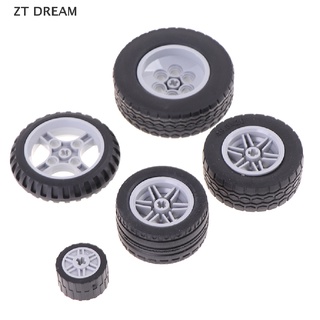 ZTD Technic Parts for Lego Kits Tire Wheel Hub RC Car Building Blocks Model Sets DIY 07