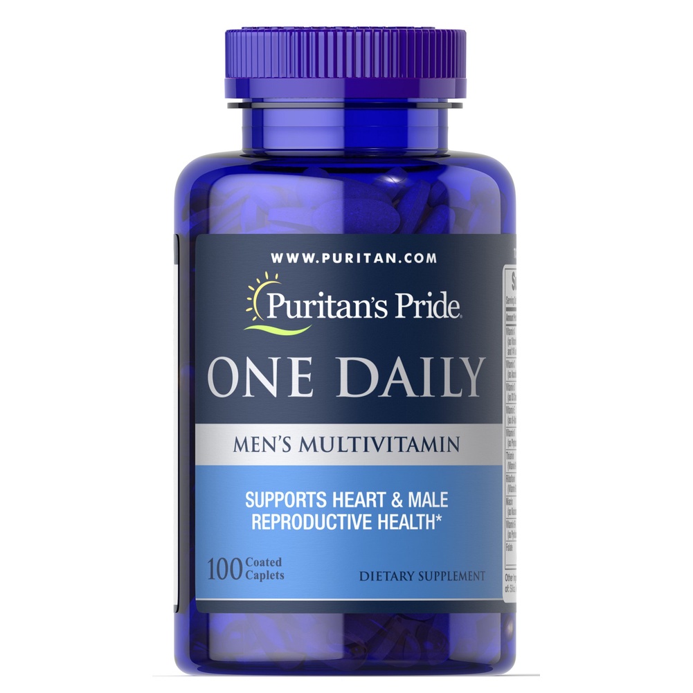 Puritan One Daily Men's Multivitamin 100 Caplets