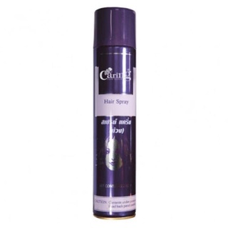 Caring Hair Spray สเปรย์ฝุ่นจัดแต่งทรงผม แคริ่ง (กระป๋องสีม่วง) ขนาด 350 มล.