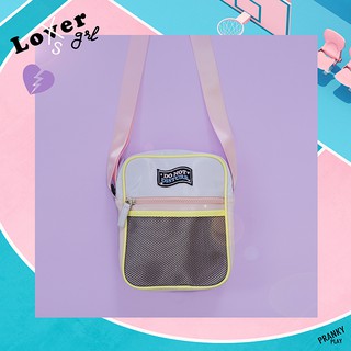 พร้อมส่ง 3 สี💜sporty do not disturb shine leather bag💜