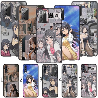 เคสซิลิโคนนิ่ม ลายอนิเมะ Sakurajima Mai Bunny Si57 สําหรับ Xiaomi Redmi 10 K40 Note 10S 10T Pro K30 Pro Plus Zoom K30I