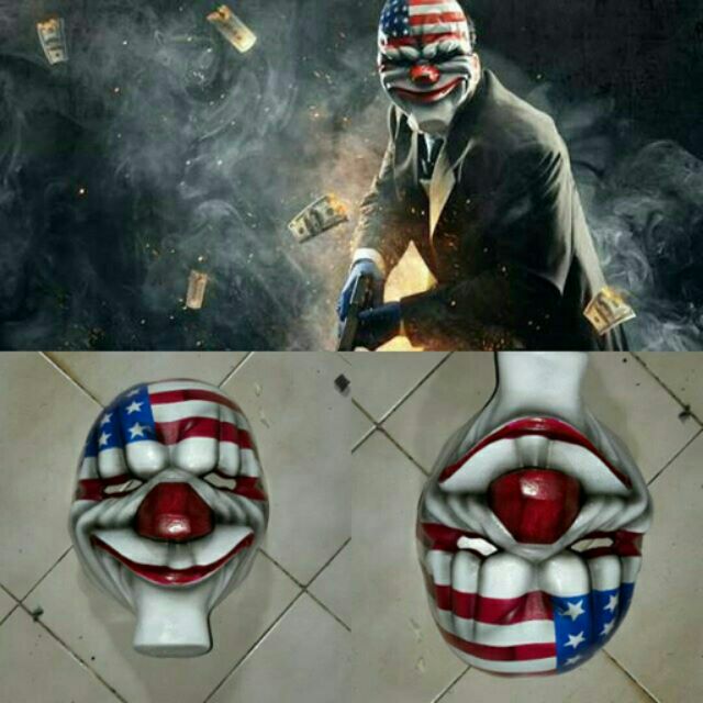หน้ากาก payday handmade 100%