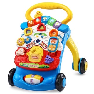 Vtech ของเล่นหัดเดินสุดน่ารัก First Steps Baby Walker Blue สีน้ำเงิน Limited Edition