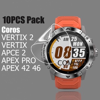 Coros Pace 2 / Coros Apex Pro 46 มม. 42 มม. VERTIX 2 ตัวป้องกันหน้าจอ HD TPU ฟิล์มนิ่ม ไม่ใช่กระจกนิรภัย