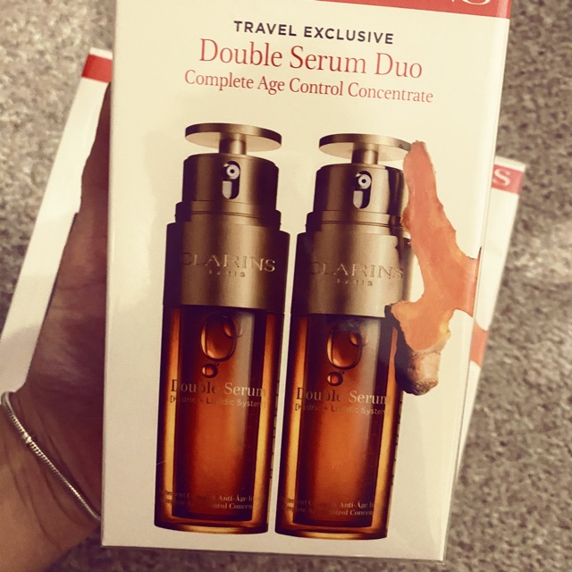 Clarins double serum