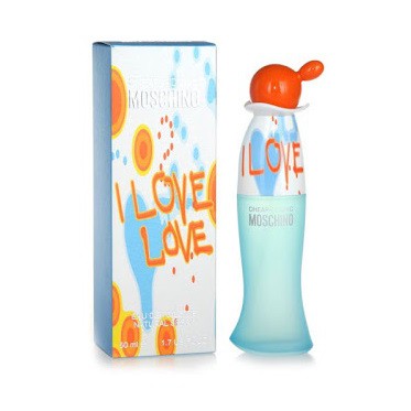 Moschino I Love Love For Women EDT 100 ml. กล่องซีล