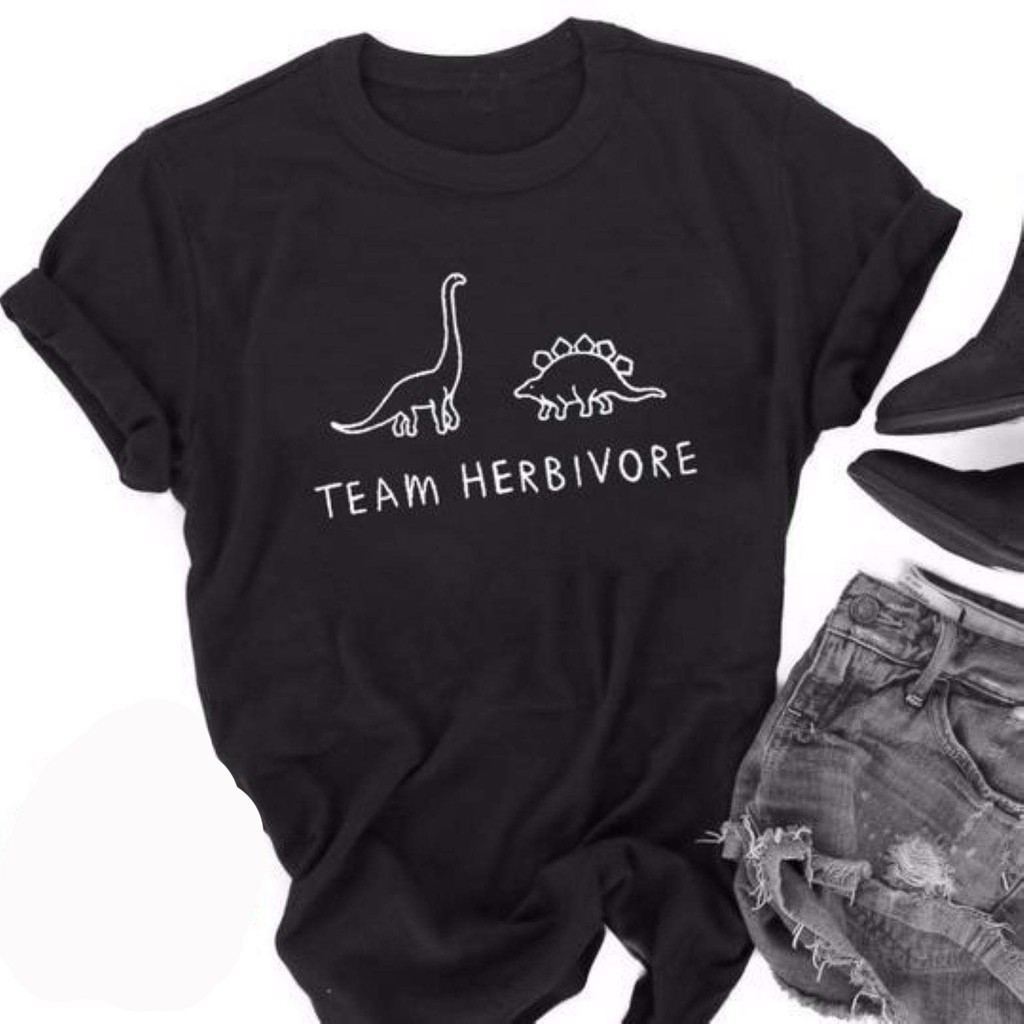 เสื้อยืด TEAM HERBIVORE DISTRO