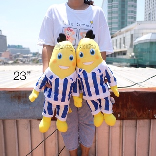 ตุ๊กตา Bananas in Pyjamas กล้วยหอมจอมซน B1 บี1 &amp; B2 บี2 ท่ายืน 13/18/23นิ้ว กล้วยหอม ตุ๊กตากล้วยหอม