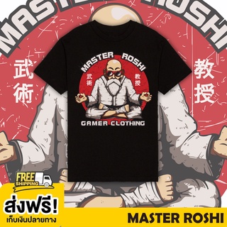 MASTE ROSHI  TSHIRT BLACK