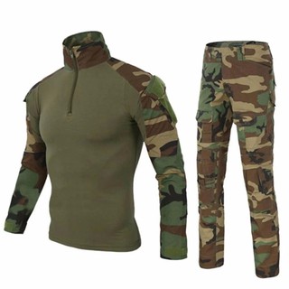 ชุด Combat Tactical suit (สีJUNGLE)