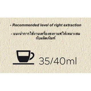 กาแฟแคปซูล INTENSO อาราบิก้า 60% สำหรับเครื่อง Nespresso® (10 แคปซูล) (PUNTO ITALIA ESPRESSO BRAND)