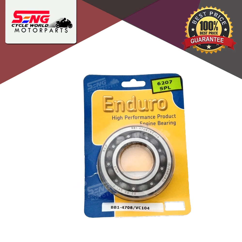 HONDA RS150 CRANKSHAFT SKF RACING ENDURO BEARING 6207 BB1 47008/VC104
