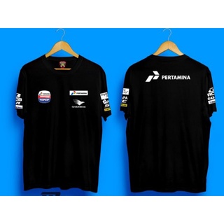 เสื้อยืด พิมพ์ลาย Mandalica MOTO GP INDONESIA MRTI