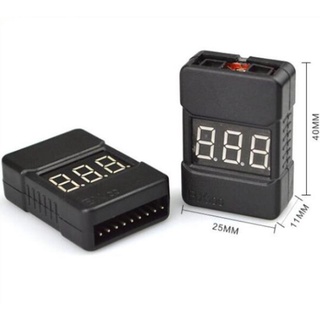 เครื่องวัดแบตลิโพ HotRC BX100 Alarm Battery Li-po 2-8S Buzzer