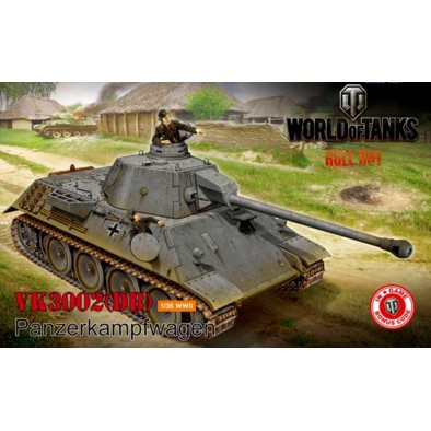 พลาสติก โมเดล ประกอบ World of Tank สเกล 1/35 Panzerkampfwagen VK3002(DB)