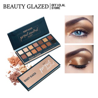 BEAUTY GLAZED Palette อายแชโดว์แม็ท 14 สี