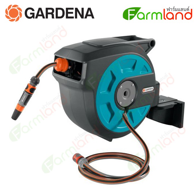 Gardena ที่เก็บสายยางแบบอัตโนมัติ พร้อมสายยาง 15 ม.