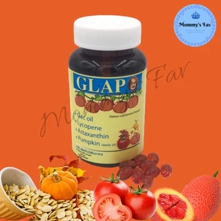 Glap แกล็ป ป๋าสันติ มานะดี หมอนอกกะลา น้ำมันฟักข้าว น้ำมันเมล็ดฟักทอง 180เม็ด