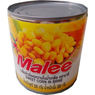 Malee Sweet Corn in Brine 325g  ซื้อ 1 ฟรี 1 Malee Sweet Corn in Brine 325g ซื้อ 1 ฟรี 1