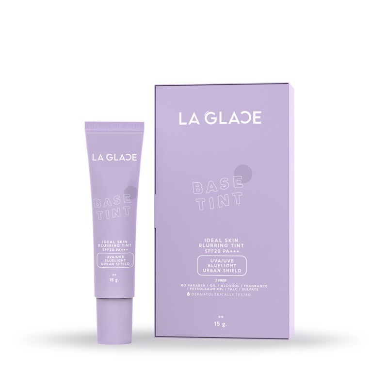 (พร้อมส่ง/มีปลายทาง) Base tint เบสทินต์ laglace ลากลาส สีเบจ