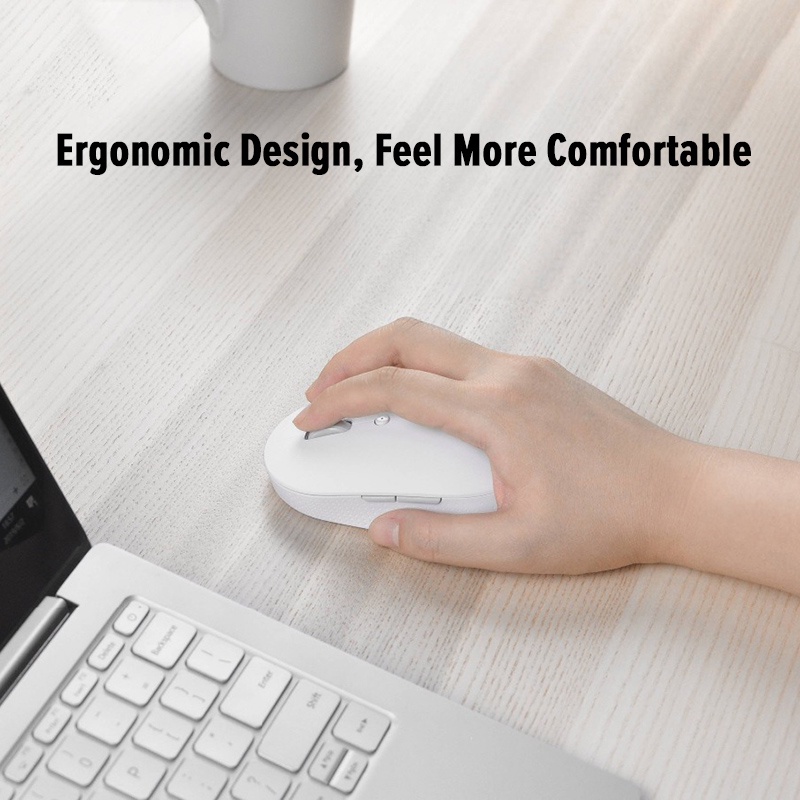Xiaomi เม้าส์ไร้สาย Dual Mode Wireless Mouse Silent Edition ลดเสียงรบกวน #7