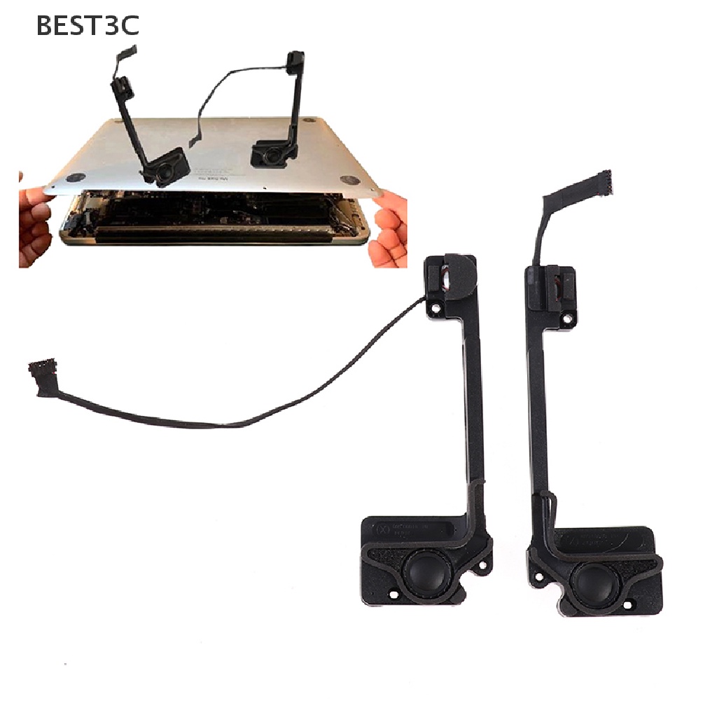 BEST3C ซ้าย/ขวา A1502 ลําโพงทดแทนสําหรับ Pro 13 "A1502 ME864 ME865 ME866