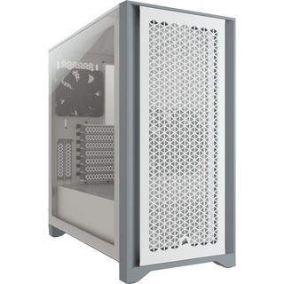 Corsair 4000D Airflow Tempered Glass Mid-Tower ATX Case — White