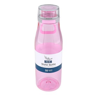 🚚💨พร้อมส่ง!! ขวดน้ำ KECH TRITAN 0.9 ลิตร ชมพู ภาชนะใส่น้ำและน้ำแข็ง WATER BOTTLE KECH TRITAN 0.9L PINK