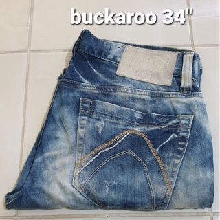 ยีนส์สภาพ 95% ยี่ห้อ buckaroo เอว 34 นิ้ว