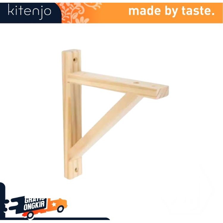 SIKU KITENJO WOODEN BRACKET WOODEN ELbow WOODEN SHELF SUPPORT GOOD QUALITY STRONG MATERIAL