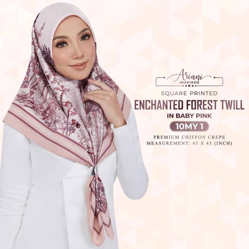 Ariani พิมพ์ SQ Enchanted Forest Twill