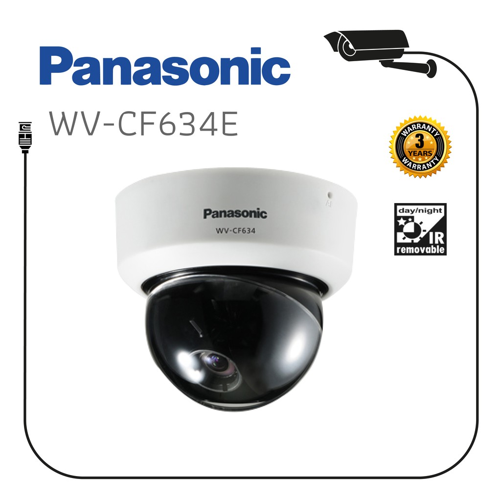 WV-CF634E Panasonic กล้องวงจรปิด