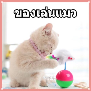 ของเล่นแมว ตุ๊กตาหนู แก้วน้ํา ของเล่นแมว ตัวเอง hi ของเล่นไม่กลับด้าน ลูกบอล ขนนก ของเล่นแมว