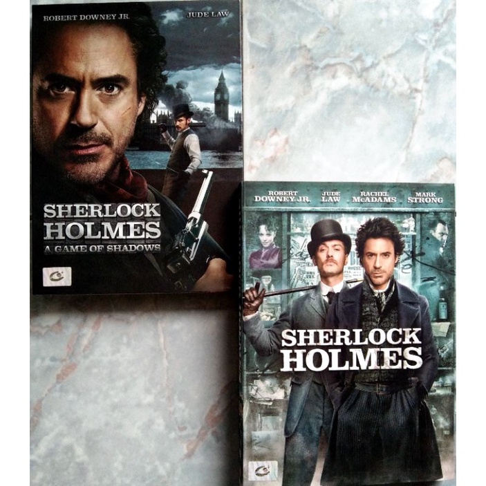 📀📀 DVD SET SHERLOCK HOLMES ภาค 1+2 , A PRIVATE LIFE OF SHERLOCK HOLMES , WITHOUT A CULE , BD PART 2 