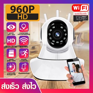 กล้องวงจรปิด IP Camera 3 เสา Full HD 960P รุ่น 4216AAA  ( แอพใช้งาน YCC365  )