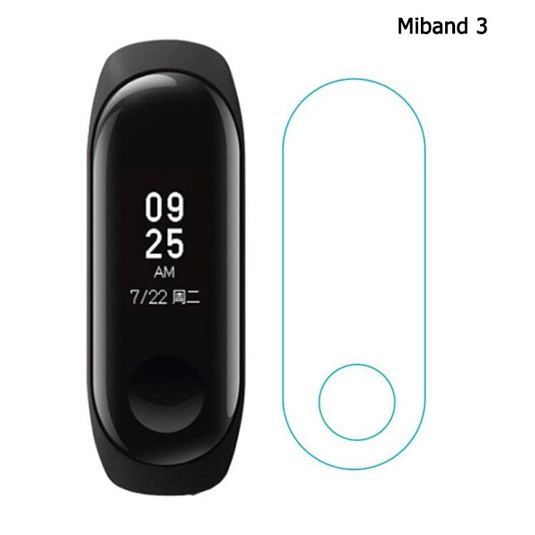 Xiaomi Mi Band 3 4 5 6 7 8 9 10 ตัวป้องกันหน้าจอ Miband สมาร์ทสายรัดข้อมือ TPU ฝาครอบฟิล์มป้องกัน
