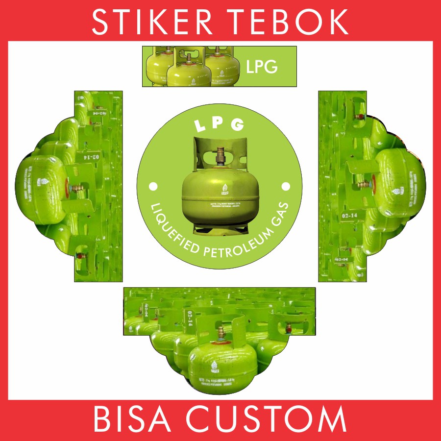 Tebok Lovebird Pleci LB Ebod Murai Gas 3KG LPG สติ๊กเกอร์