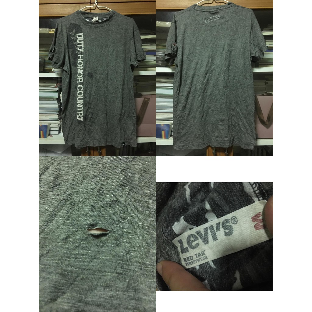 เสื้อยืด  Levi’s redtab streetwear