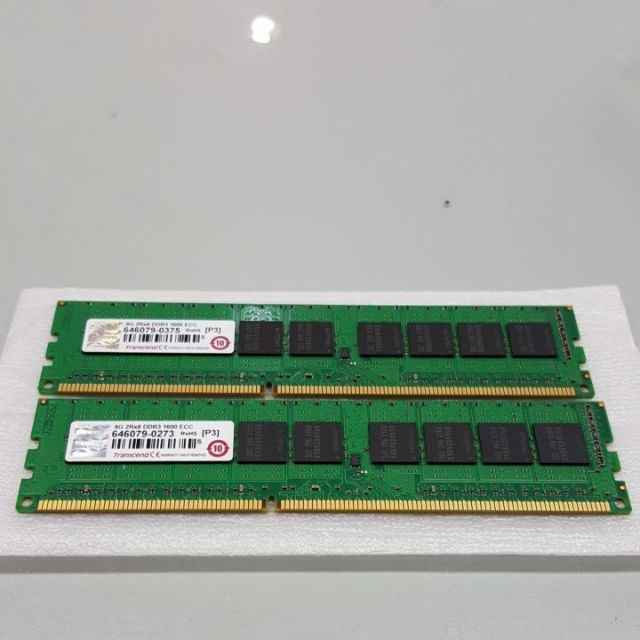 RAM SERVER DDR3 TRANSCEND 16G (8GX2) ECC - LT