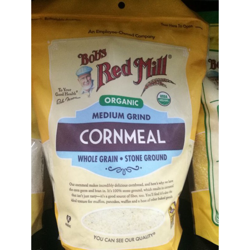 CORNMEAL WHOLE ORGANIC MEDIUM GRIND CORNMEAL WHOLE GRAIN STONE GROUND