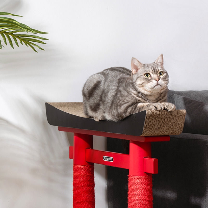 Sisal Cats Scratch Board Grinding Nails Interactive Protecting